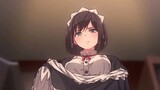 [Animation] She is in a maid dress and does as you say