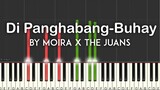 'Di panghabang-buhay by Moira x The Juans piano synthesia piano tutorial with free sheet music