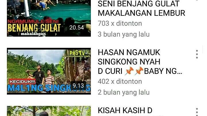 video PBSTV  putagg  Bauda.  sudah