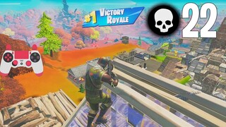 High Elimination Solo vs Squads Win Gameplay Full Game Season 6 (Fortnite Ps4 Controller)