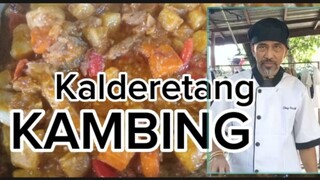 KALDERETANG KAMBING #foodie #cook #lunch#recipe #cooking