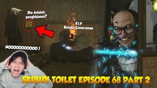 EPISODE BARU 68 PART 2 SKIBIDI TOILET OFFICIAL ! PERTARUNGAN DALAM BUNKER, RIP BAZOKA CAMERAMAN!