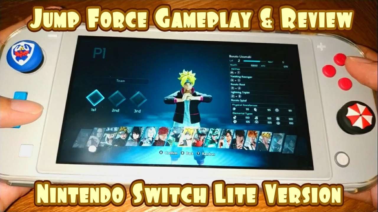 udtrykkeligt rense Lover og forskrifter Jump Force Gameplay - Nintendo Switch Lite Version [Test & Review] -  Bilibili