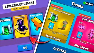 🤑COMPRE TODA LA TIENDA de STUMBLE GUYS y DESBLOQUEO UNA SKIN ESPECIAL SECRETA que VUELA😱