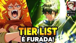 NÃO CONFIE EM TIER LIST! BLACK CLOVER MOBILE