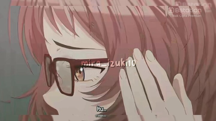 Anime : Girl i like forgot her glasses || no capt || #anime #animescene #animeee