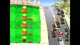 Plants vs  Zombies - SURVIVAL Day