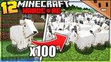 I Found 100 GOATS in Minecraft Hardcore (#12)