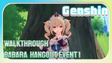 [Genshin  Walkthrough]  Babara  Hangout Event 1
