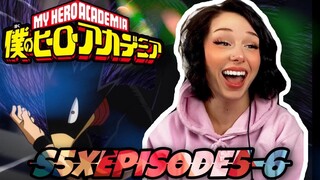 My Hero Academia | 5X5-6 Dark Fallen Angel + Foresight | REACTION