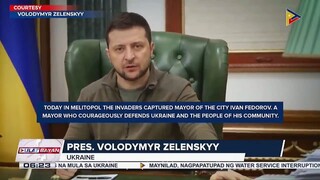 Isang mayor sa UKRAINE , dinukot ng mga sundalo sa RUSSIA |PTV PH