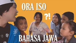 ORANG JEPANG BELAJAR BAHASA JAWA DARI ANAK2 INDONESIA!