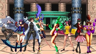 MUGEN KOF：Selvaria Team VS Mai Team