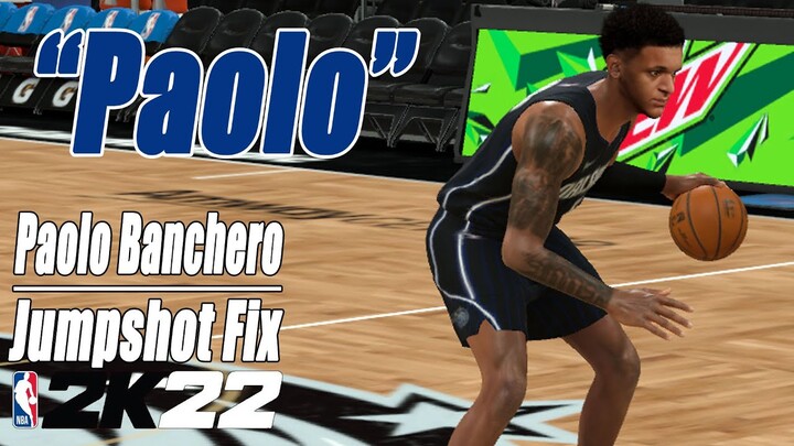 Paolo Banchero Jumpshot Fix NBA2K22