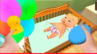 Bayi Sultan Upin Nangis Main Jual Jualan Eskrim Eskriman - Mother Simulator Virtual Life