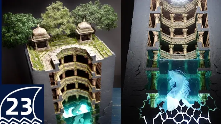 [Resin Art] A Well In India That Never Runs Dry