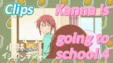 [Miss Kobayashi's Dragon Maid] Clips | Kanna is going to school 4