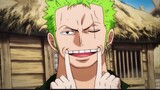 Zoro, this kid, was ignorant when he was young and didn't know east, west, south or north when he gr