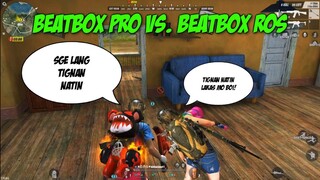 ROS BEATBOXER Vs. PRO BEATBOXER | Rules Of Survival | #filipino