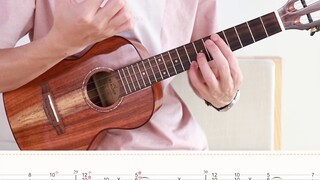 บทเรียนการเล่นอูคูเลเล่แบบ fingerstyle สำหรับเพลงประกอบละครเรื่อง "ซากุระ มือปราบไพ่ทาโรต์ (Cardcapt