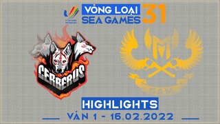 Highlights CES vs GAM [Ván 1][Vòng Loại Seagame31 - Vòng 2][16.02.2022]