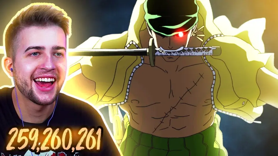 Demon Slasher Zoro One Piece Episode 259 260 261 Reaction Review Bilibili