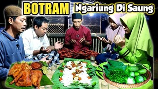 SeKastrol Penuh ‼️ Ngaliwet Di Saung, Ayam Goreng Sambel Tomat, Lalapan Mentah, Masak di Desa