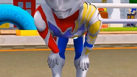 Siapa yang ingin bermain dengan Ultraman Jr.