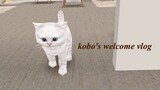 kobo's welcome vlog 🐱 - sims freeplay