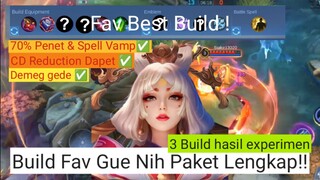 Build Lunox Paket Lengkap!! Experiment Build Full Spelvamp & CD