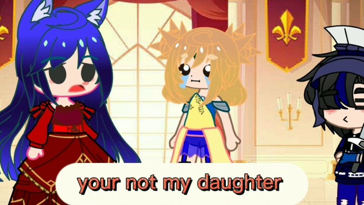 sing if you're the queen's daughter gacha club meme