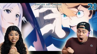 GO EUGEO! BEST BOY | Sword Art Online Season 3 Episode 21 Reaction