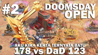 178 vs DaD 123 AKU KIRA KERTAS TERNYATA BATU DOOMSDAY OPEN STATE OF SURVIVAL