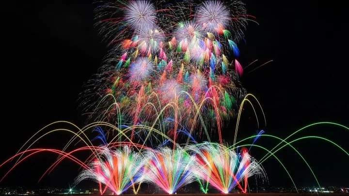 21 三陸花火大会 ミュージックスターマイン マルゴー Bilibili