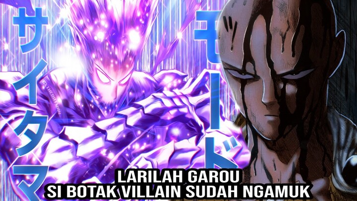 Saitama Sudah Marah ! Membuat Garou Akan Mati Terkena Satu Pukulan !!!