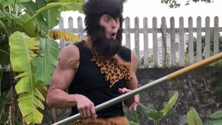 Homo sapiens dan monyet purba VS Homo sapiens dan monyet modern