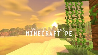 SHADER MCPE 1.17 TAPI BERASA SEKELAS SHADER JAVA EDITION ! Keren parah si ini - WISHBE V4.5 Shader