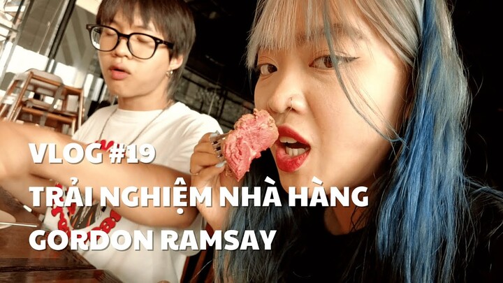 VLOG #19: TRẢI NGHIỆM NHÀ HÀNG GORDON RAMSAY | duongfynn