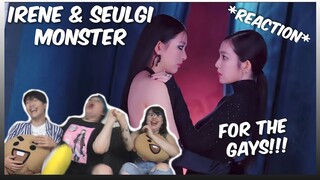 (WE STAN!) Red Velvet - IRENE & SEULGI 'Monster' MV - REACTION