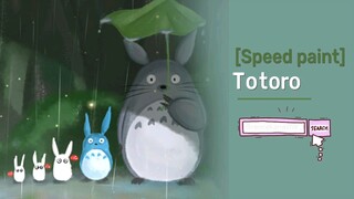 [Speed paint] totoro