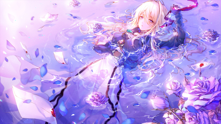 [Violet Evergarden] Wallpaper gambar indah stasiun Violet P, koleksi berkualitas tinggi, 995 gambar.