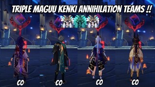 Best AOE Teams To Destroy 3 Mango Kenki Easily!! in Genshin Impact