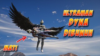 ULTRAMAN DYNA MATI DIBUNUH BLACK DYNA - BUMBLEBEE SEDIH - GTA 5 MOD ULTRAMAN