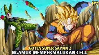 Goten datang menunjukkan Kekuatan maha dahsyat yang membuat Cell perfect kerepotan - New hope 7