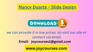 Nancy Duarte – Slide Design