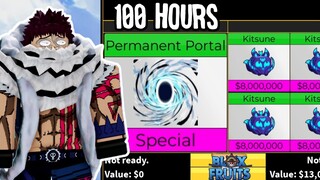 Trading PERMANENT PORTAL for 100 Hours in Blox Fruits!