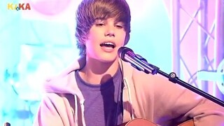 Justin Bieber 贾斯汀比伯演唱One Time不插电 (德国电视节目 2009 480p)