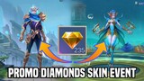 Promo Diamonds Gusion or Karrie Limited Epic Skin? Choose your Rewards | MLBB