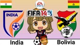 FIFA 14 | India VS Bolivia (Battle of the worst national teams)