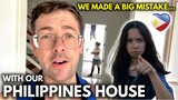 This went wrong in our Philippines house 🇵🇭 | Foreigner and Filipina Family VLOG - build & design